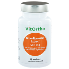 VitOrtho Grünlippmuschelextrakt 500 mg (60 vKaps)