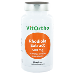 VitOrtho Rhodiola-Extrakt 500 mg (60 vKaps)