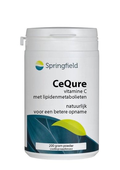 Springfield Springfield Cequre 500 mg Vitamin C (180 vegetarische Kapseln)