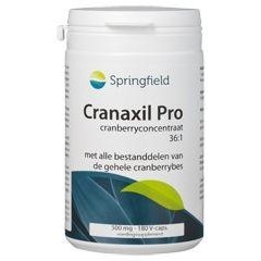 Springfield Cranaxil Pro Cranberry-Konzentrat 500 mg (180 Kapseln)