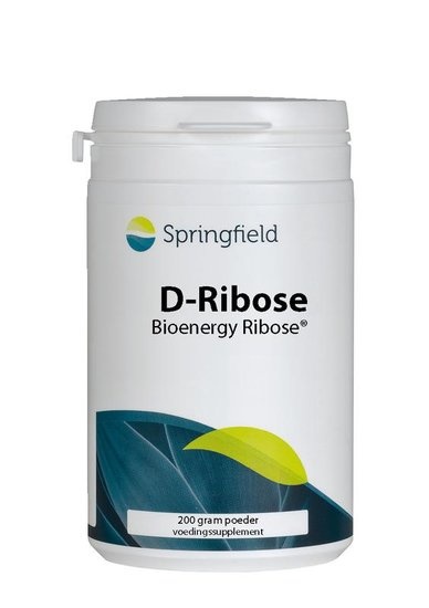 Springfield D-Ribose Bioenergiepulver (200 gr)