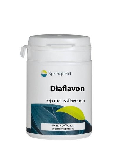 Springfield Springfield Diaflavon Soja-Isoflavone 40 mg (60 vegetarische Kapseln)