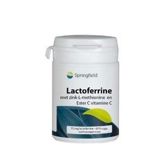 Springfield Lactoferrin 75 mg (60 vegetarische Kapseln)