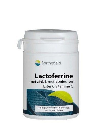 Springfield Springfield Lactoferrin 75 mg (60 vegetarische Kapseln)