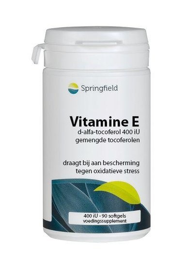 Springfield Springfield Vitamin E 400 IE (90 Weichkapseln)
