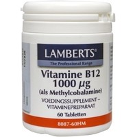 Lamberts Lamberts Vitamin B12 Methylcobalamin 1000 mcg (60 Tabletten)