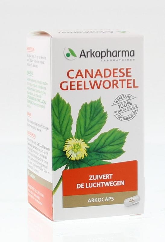Arkopharma Arkocaps Kanadische gelbe Wurzel (45 Kapseln)