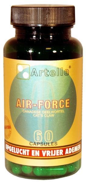 Artelle Kanadische Kurkuma-Katzenkralle der Luftwaffe (60 Caps)