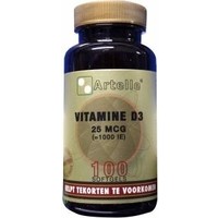 Artelle Artelle Vitamin D3 25 mcg (100 Weichkapseln)