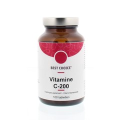 TS Choice Vitamin C 200 mg & Bioflavonoide (100 Tab)