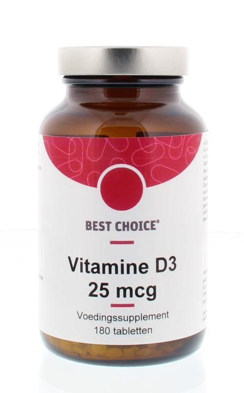 TS Choice Vitamin D3 25 µg (180 Tab)