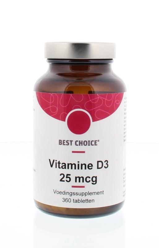 TS Choice Vitamin D3 25 µg (360 Tab)
