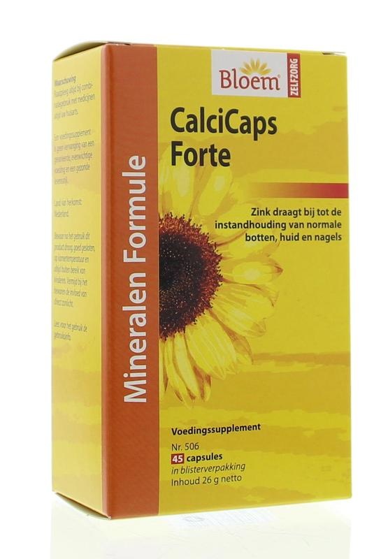 Bloem Calcicaps forte Haut/Knochen/Nägel (45 Caps)