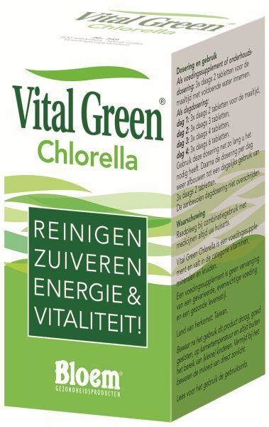 Bloem Chlorella vital grün (600 Tab)
