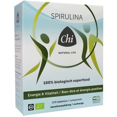 CHI Spirulina Nachfüllpackung Bio (570 Tabletten)