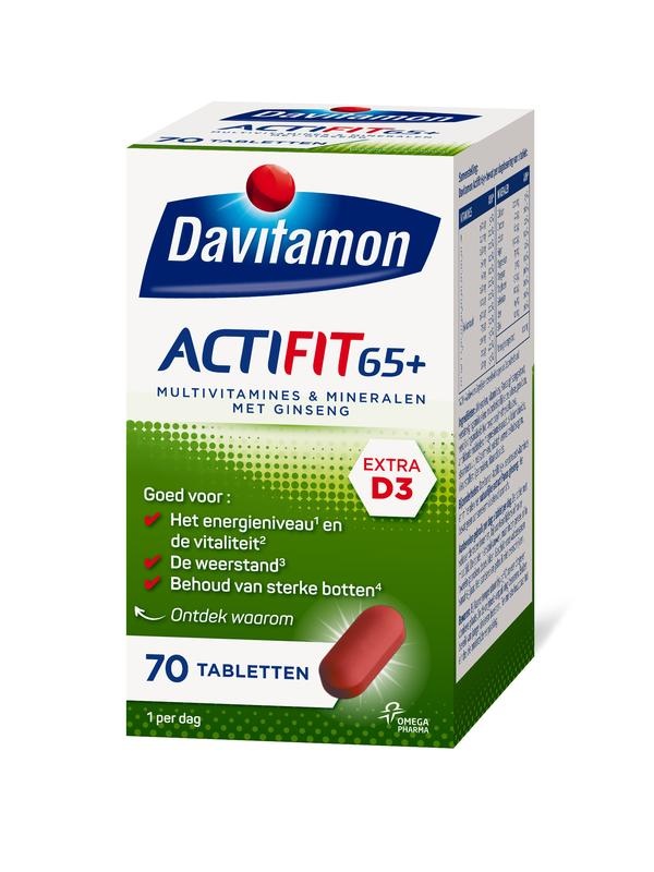 Davitamon Davitamon Actifit 65+ (70 Tabl)