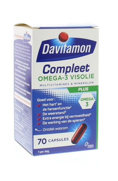 Davitamon Complete Omega 3 Fisch (70 Caps)