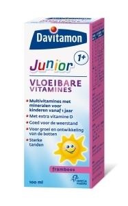 Davitamon Davitamon Junior 1+ flüssige Vitamine Himbeere (100 ml)