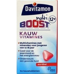 Davitamon Multiboost 12+ Erdbeere (60 Tabletten)