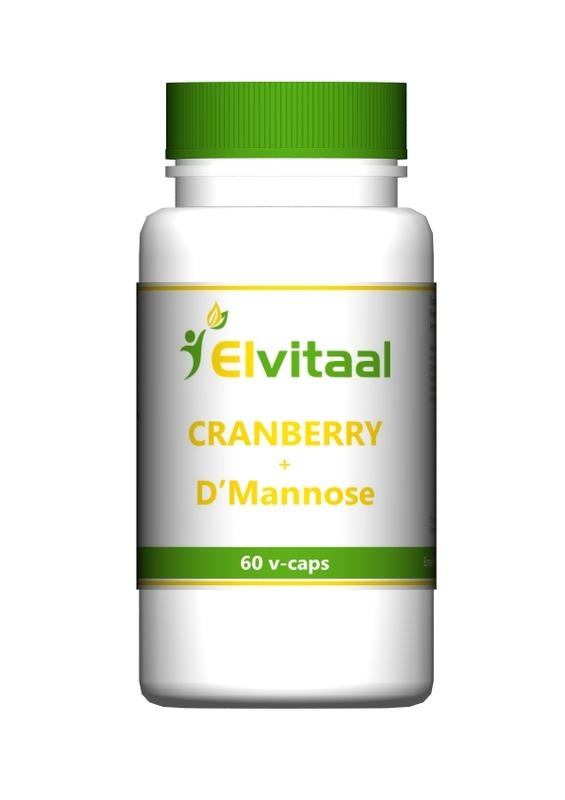 Elvitaal/elvitum Elvitaal/elvitum Cranberry & D-Mannose (60 Vegetarische Kapseln)