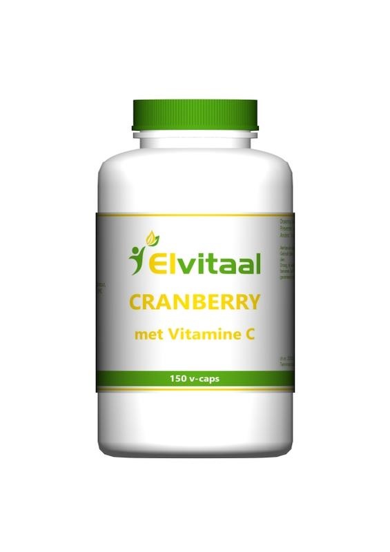 Elvitaal/elvitum Cranberry + 60 mg Vitamin C (150 VCaps)