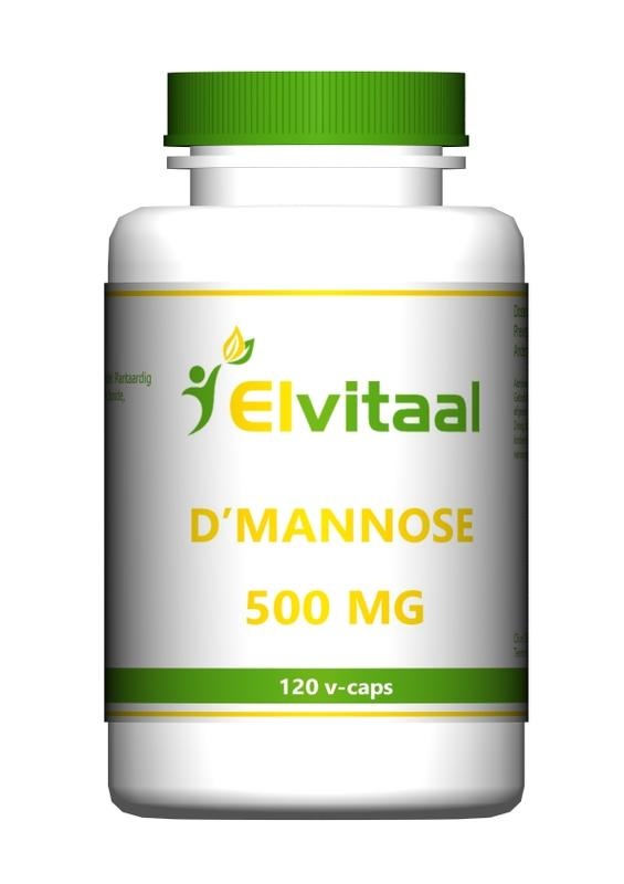 Elvitaal/elvitum D-Mannose 500 mg (120 VCaps)