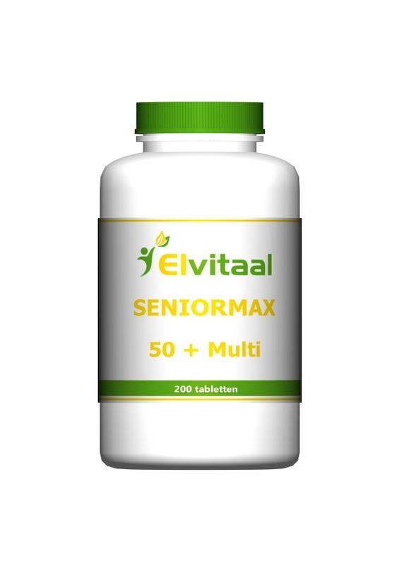 Elvitaal/elvitum Seniormax 50+ multi (200 Tab)