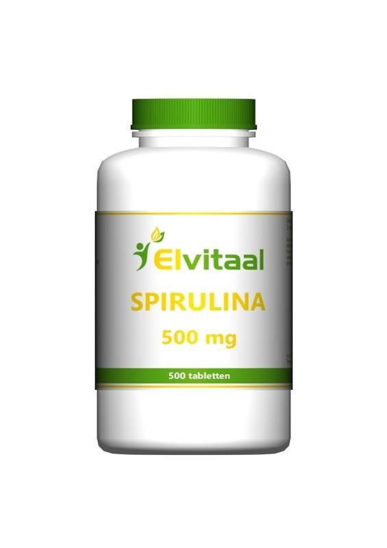 Elvitaal/elvitum Spirulina 500 mg (500 Tab)