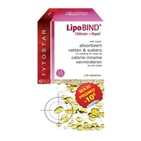 Fytostar Fytostar Lipobind Chitosan Nopal Maxi (120 Tabletten)