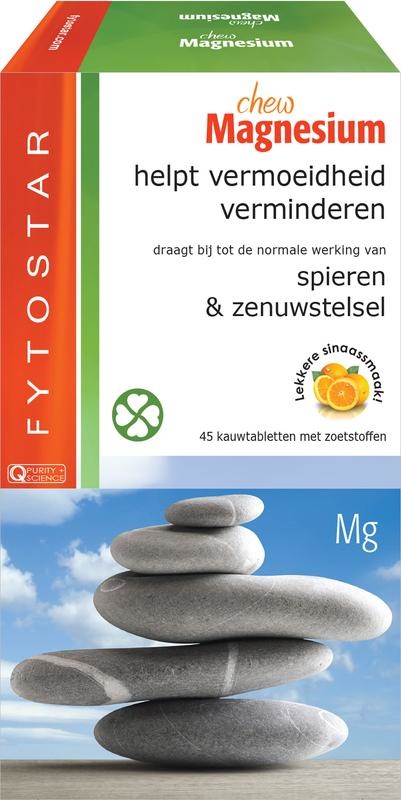 Fytostar Magnesium Chew Kautab (45 Kautab)