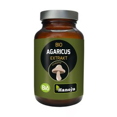 Hanoju Agaricus-Pilz-Extrakt Bio (90 vegetarische Kapseln)