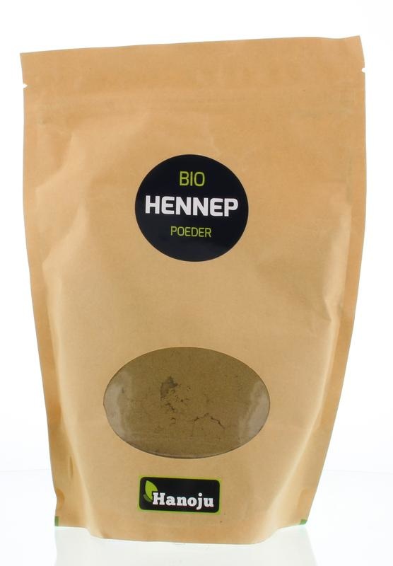 Hanoju Hanfpulver Papiertüte Bio (500 gr)