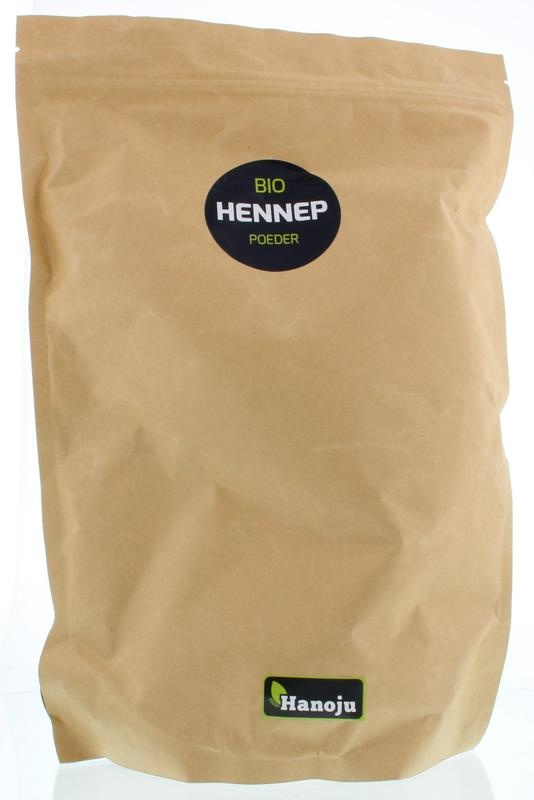 Hanoju Bio-Hanfpulver-Papiertüte (1 kg)