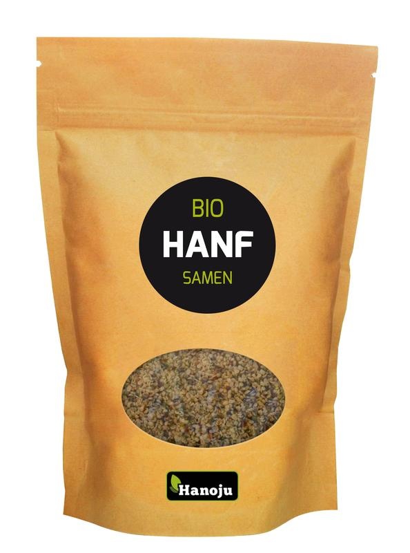 Hanoju Hanfsamen Papiertüte Bio (500 gr)