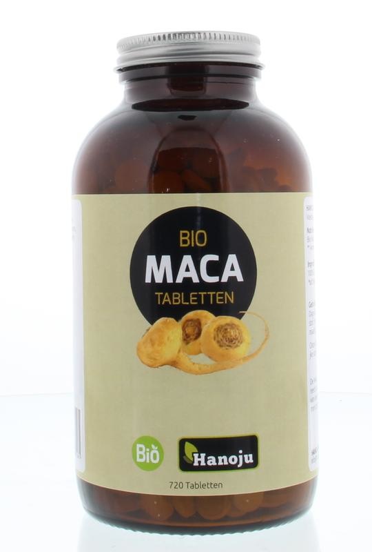 Hanoju Maca Premium 4:1 Extrakt 500 mg Bio (720 Tab)