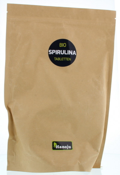 Hanoju Spirulina 400 mg Papiertüte Bio (2500 Stück)