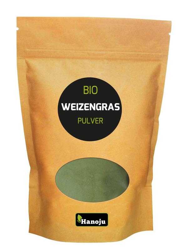 Hanoju Hanoju Weizengraspulver Bio (1 Kilogramm)