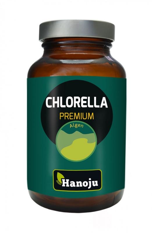Hanoju Chlorella Premium 400 mg PET-Flasche (300 Tab)
