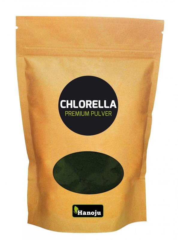 Hanoju Chlorella Premium-Pulver (1 kg)