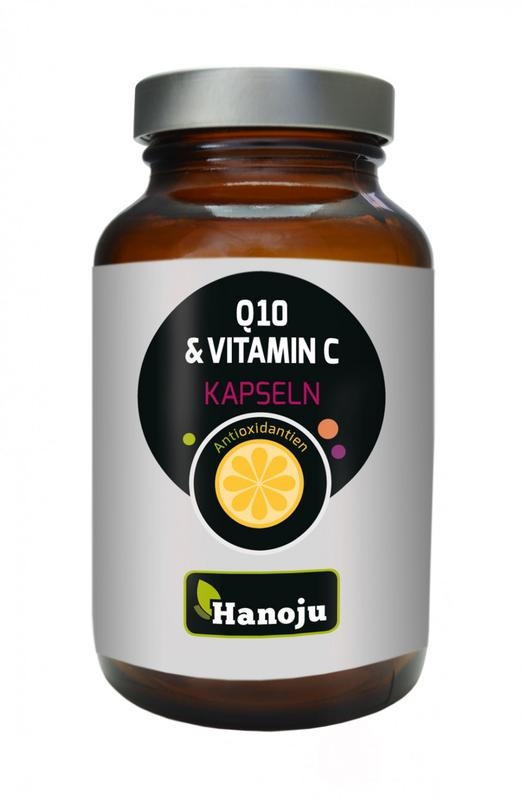 Hanoju Coenzym Q10 30 mg Vitamin C 500 mg (90 VCaps)