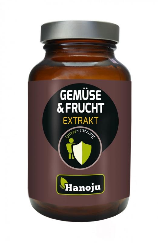 Hanoju Frucht- und Gemüseextrakt 500 mg (90 VCaps)
