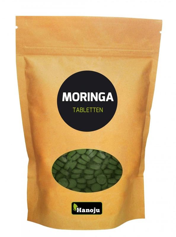 Hanoju Moringa oleifera ganzes Blatt 500 mg (500 Tab)