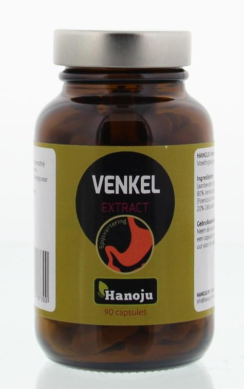 Hanoju Fenchelextrakt 400 mg (90 Caps)