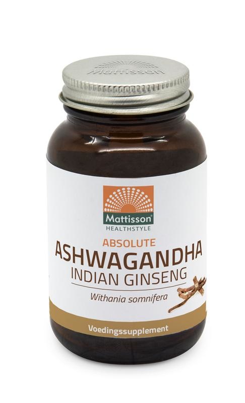 Mattisson Absolutes Ashwagandha 425 mg Withania somnifera (90 Tab)