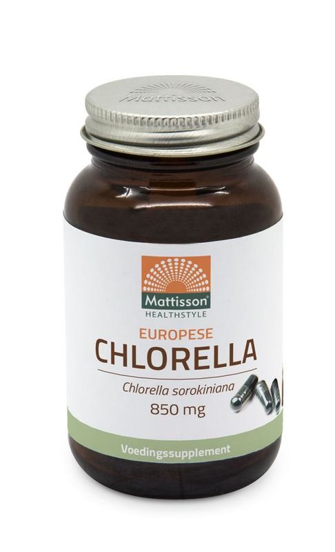 Mattisson Europäische Chlorella-Caps