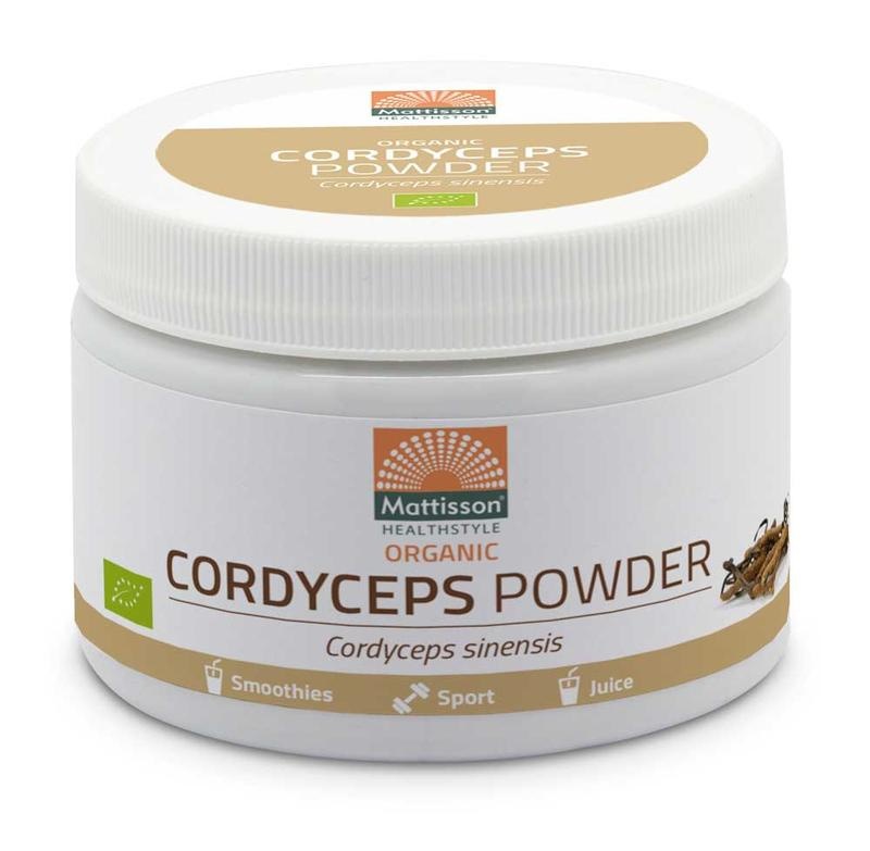 Mattisson Cordyceps-Pulver - Cordyceps sinensis bio (100 gr)