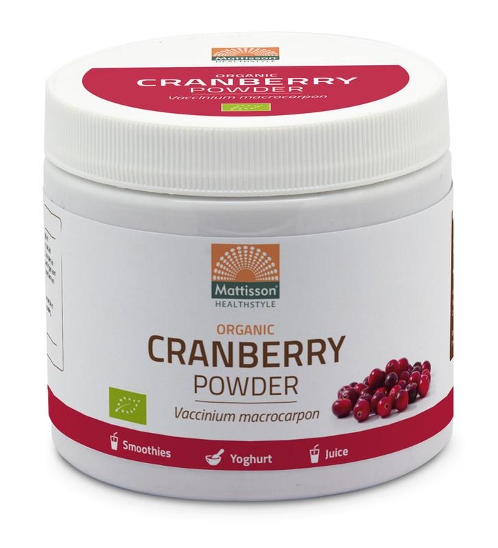 Mattisson Absolutes Cranberry-Pulver Bio (125 gr)