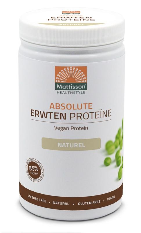 Mattisson Mattisson Absolutes Erbsenprotein natürlich vegan (350 gr)
