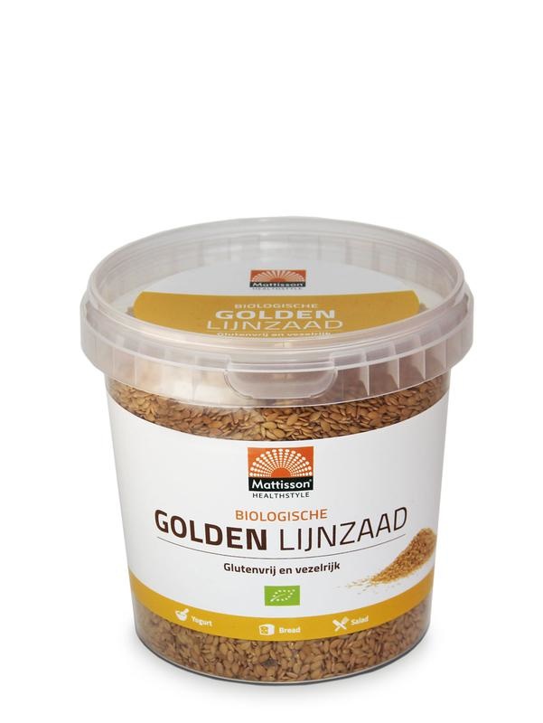 Mattisson Goldener Leinsamen Omega 3 Bio (500 gr)