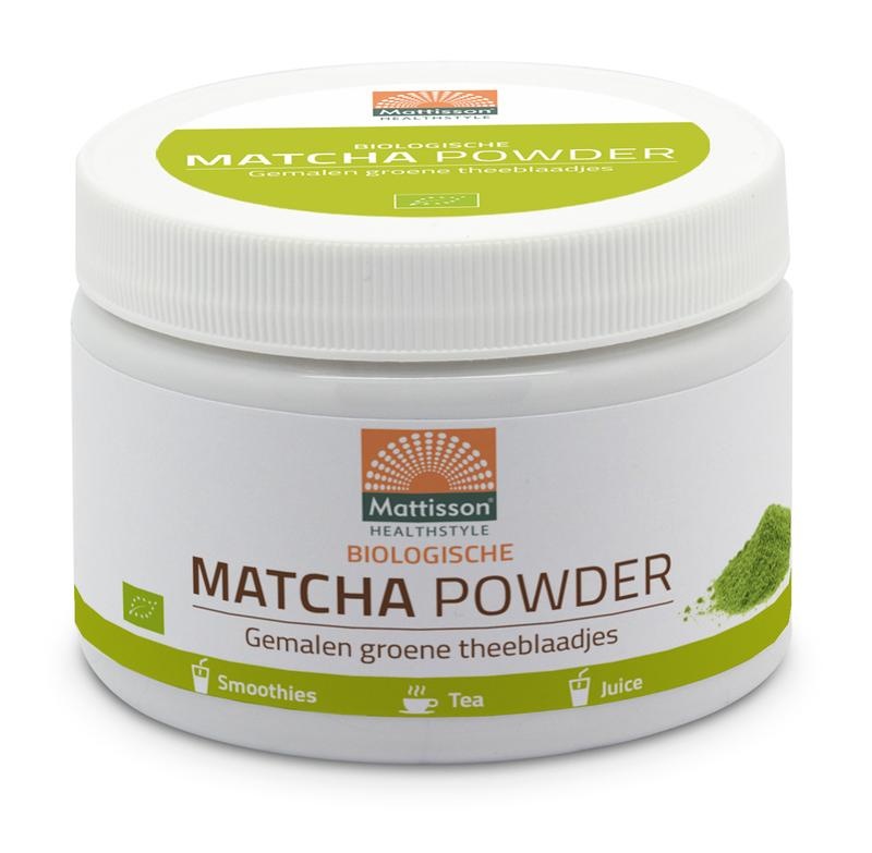 Mattisson Matcha-Pulver Grüntee-Pulver Bio (125 gr)